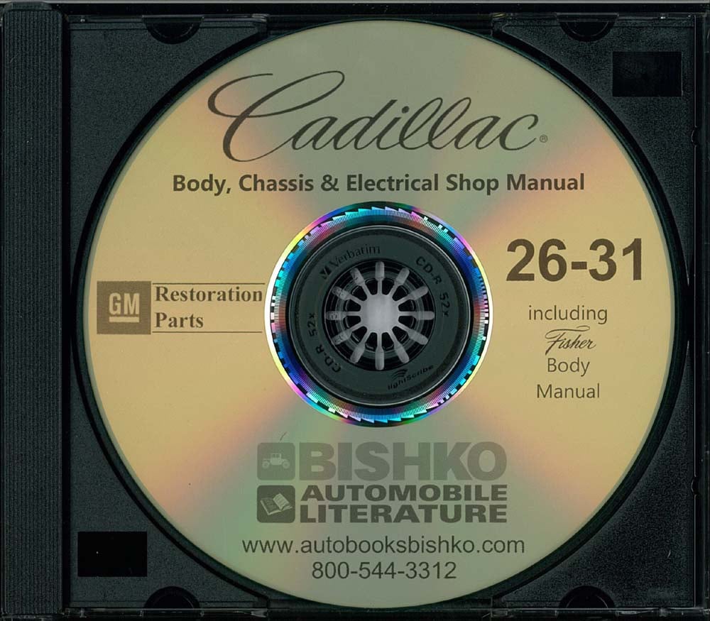1926-31 CADILLAC Body, Chassis & Electrical Service Manual